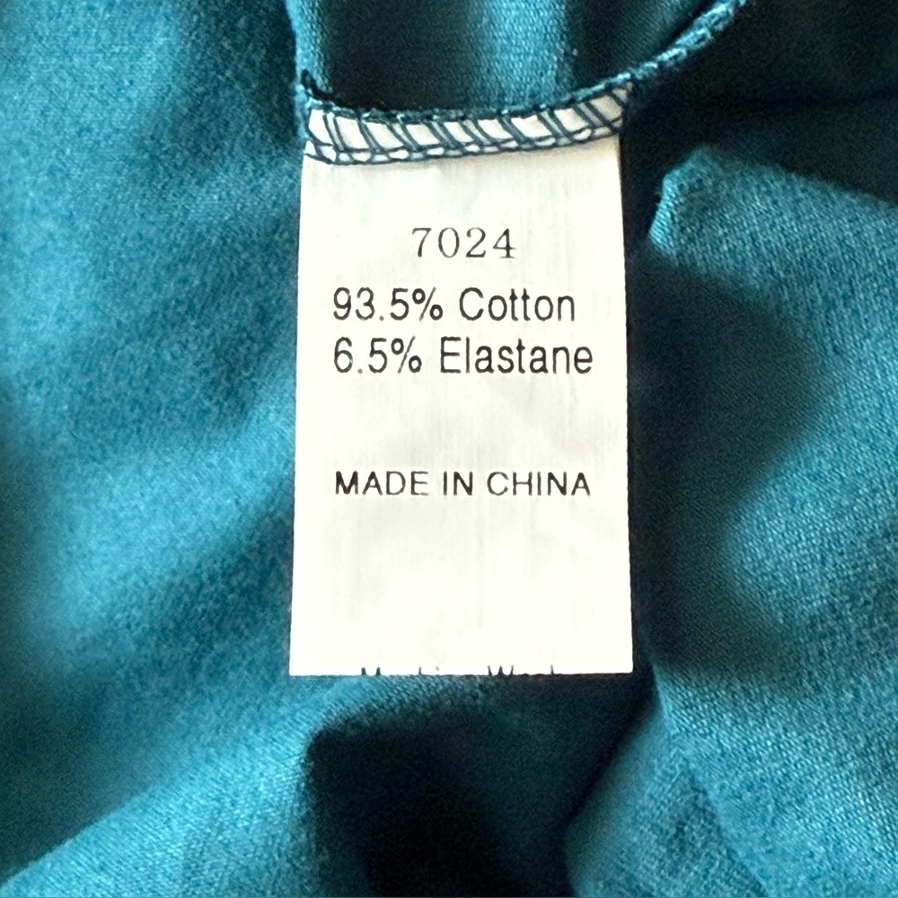 Fashion Women's Size XL Blue Teal Front Tie Short Sleeve T-Shirt Dress - Picture 9 of 10